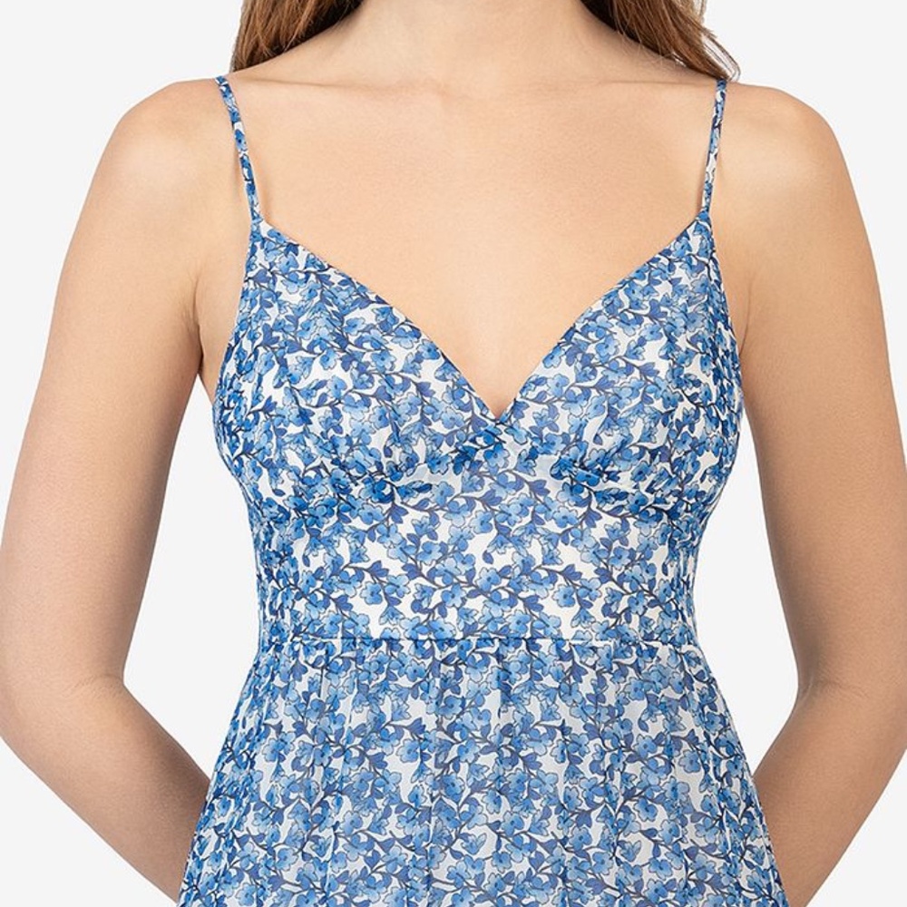 NWT BEE DARLIN JUNIORS FLORAL PRINT SHORT MINI DRESS 11/12 - Picture 3 of 7